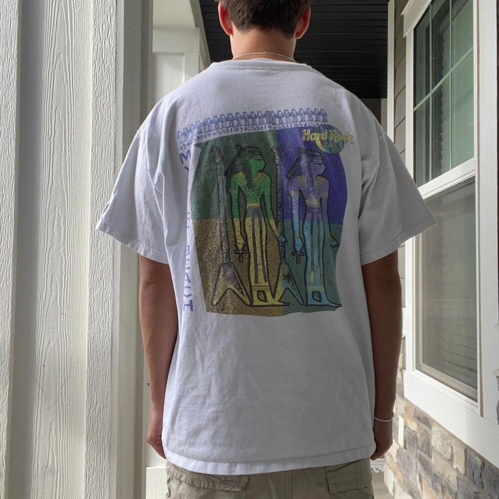 Hard-rock-cafe Men's White T-shirt